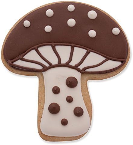 Ann Clark Cookie Cutters Mushroom Cookie Cutter, 3.25", Made in USA