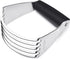 ALLTOP Pastry Shortening Blender Cutter - Stainless Steel Dough Masher for Baking, Almond, Hand Kitchen Tool