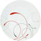 Corelle Impressions Round Dinner Plate, Splendor Design