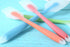 Silicone Spatula Set of 4 - Heat Resistant Flexible Kitchen Utensils with Stainless Steel Core, BPA Free, Dishwasher