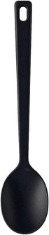 Silicone Cooking Spoon: Small 25cm Black