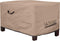 ULTCOVER Waterproof Patio Ottoman Cover Rectangular Outdoor Side Table Furniture Covers Size
