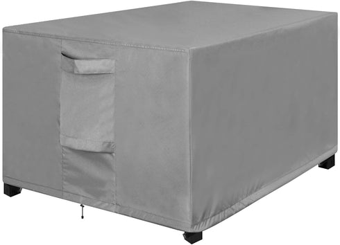 OutdoorLines Outdoor Waterproof Patio Ottoman Covers - Rectangle UV-Proof Patio Side Table