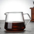 LIFKOME Espresso Machine Glass Coffee Server 650ml, Turkish Coffee Pot Small Glass Manual Pour Over Coffee Beaker