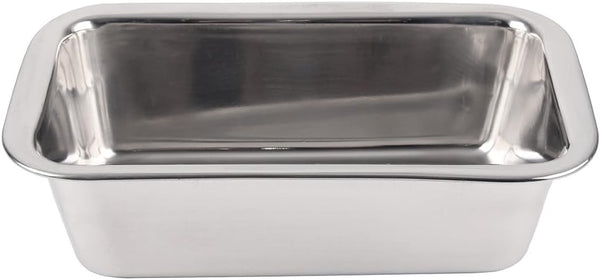 Lindy's Stainless Steel Loaf Pan for Baking Bread, Meatloaf, Cakes, Brownies, Casseroles,