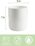 Ceramic Kitchen Utensil Holder, 7" Large Stable Utensil Crock, Cooking Utensil Organizer for Kitchen Counter, Kitchen Decor, kitchen spoon holder for countertop, Dishwasher Safe, White