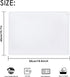 Mat(1 Pack 19.7" 15.7") Translucent Silicone Placemats for Toddlers-Kids Dinner Placemat Reusable Portable Food Mat