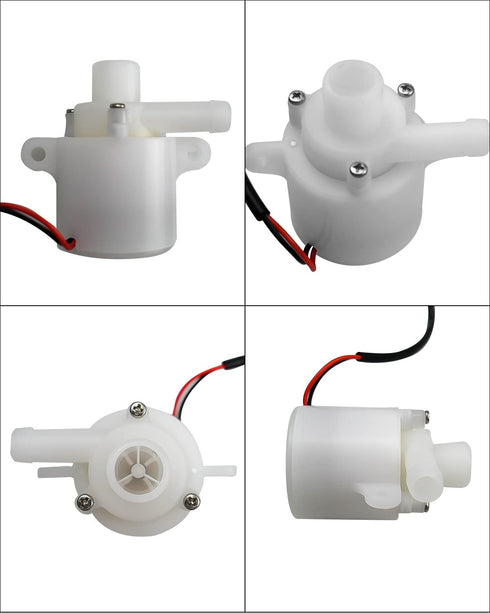 Ice Maker Water Pump Replacement HZB-12A/25BF, Fit for Household Small Bullet Ice Machine