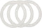 6" Pellet Stove White Gasket for Combustion Exhaust Fan Mounting Blower Seal, 3/pack for Most Pellet Stoves