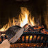 AYNEFY Manual Fireplace Bellows, Wooden Air Blower for Barbecue, Outdoor Cooking Fan Tools Accessories