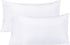 BEDSUM Microfiber King Pillowcases Set of 2 - Soft Wrinkle Resistant Easy Care Pillow Cases with Envelope Closure,