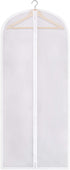SteadMax Zippered Garment Bag, Large 53 x 23 inches, Dress Bag for Gowns, Suits, Jackets, Water Repellent, Clear (1