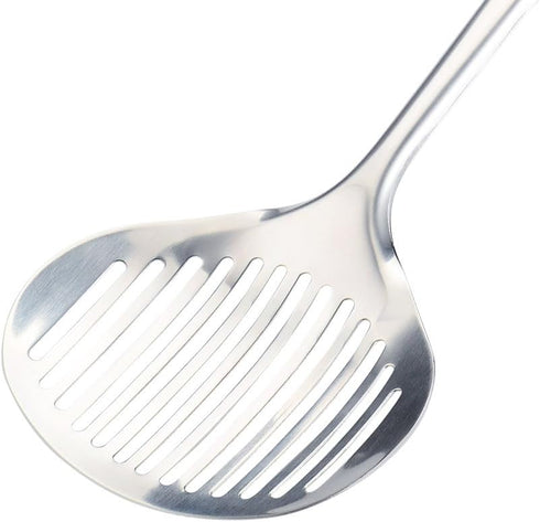 TENTA Kitchen Multi Utensil, Stainless Steel Cooking Skimmer Slotted Fish Turner Spoon Colander for Kitchen