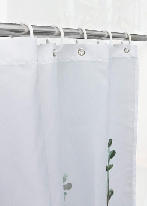 SUMGAR 72 x 72 inch Colorful Flowers Shower Curtain Set with Hooks - Pink Floral Romantic Wildflower Plants