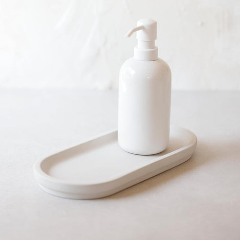 Selegna Diatomaceous Earth Stone Sink Tray - Quick Drying, Reversible Tray for