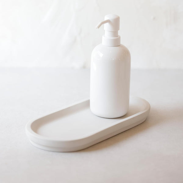 Selegna Diatomaceous Earth Stone Sink Tray - Quick Drying, Reversible Tray for