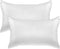 Elegant Comfort 2-Pack Cooling Viscose Satin Pillowcase Set with Hidden Zipper Closure,
