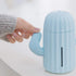 YINGJEE Mini Humidifier Single Room Humidifiers with Night Light Portable Cactus Air humidifier for for Yoga, Office