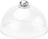 Plastic Cake Dome Cover Lid for Freshness and Display, 6 Inch Diameter Cake Display Stand