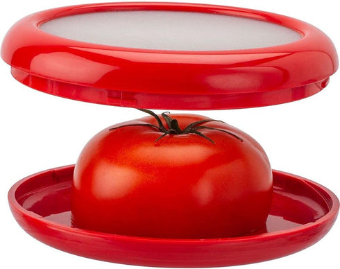 Joie Fresh Stretch Pod Tomato Storage Container, Silicone Food Saver for Leftover Produce, Reusable Kitchen Gadget,
