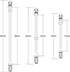 Boao 12 Pcs Bed Sheet Clips Straps Sheet Corner Straps Holder Adjustable Mattress Clips, Elastic Bed Sheet Grippers Straps Suspender Fasteners Holder for Home (White, 14-28 Inch Length)
