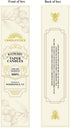 Candlestock 8 Inch Real Bayberry Taper Candle Pair, Pure Bayberry and 100% USA Beeswax Blend, Dripless