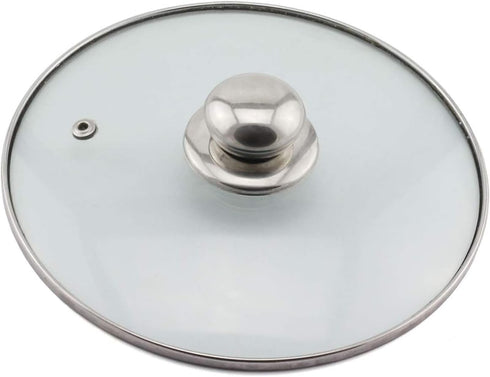 2-Pack Universal Pot Lid Cover Knob Handle, 2.1 Inch Stainless Steel Replacement Cookware