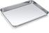 Baking Sheet, Zacfton Stainless Steel Cookie Sheet, 9 x 7 x 1 Inch, Non Toxic & Easy Clean