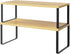 NEX Cabinet Shelf Organizer Set of 2, Kitchen Counter Shelves Spice Rack,