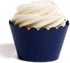 Dress My Cupcake Standard Navy Blue Cupcake Wrappers, Set of 100