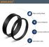 Replacement Belts for Dyson DC07 DC04 DC14 DC33 Vacuum, Clutch Belt Set (2-Set)