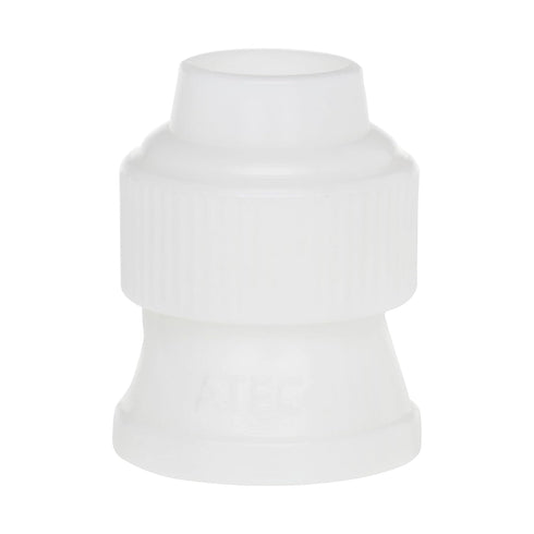 Ateco Standard Plastic Couplers for Cake Decorating Tubes and Bags, Set of 4, White