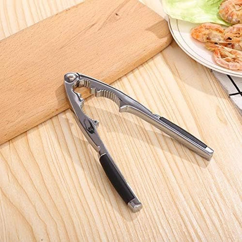 MxTong 1 Nutcrackers Walnut Pecan Nut Cracker Heavy Duty Shell Cracker Seafood Walnut Opener Tool with Non-Slip Handle