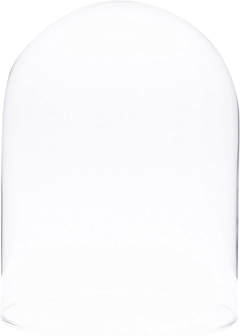 Plymor 4" x 5.25" Glass Display Dome Cloche (no Base)