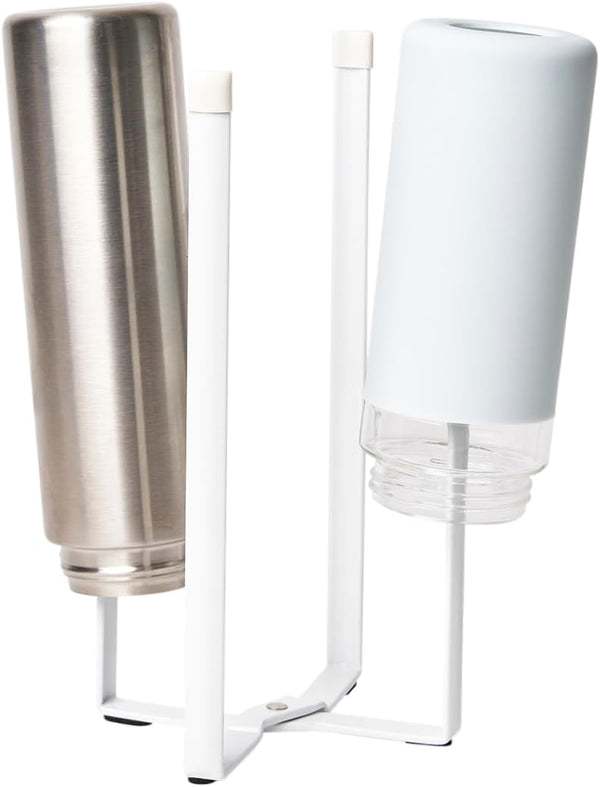 YAMAZAKI home 6784 Kitchen Multi Eco Stand, Multifunctional Plastic Bag Holder, One Size, White
