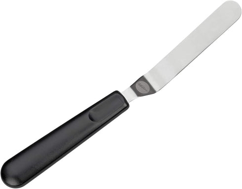 Wilton 9 Inch Angled Spatula with Black Handle