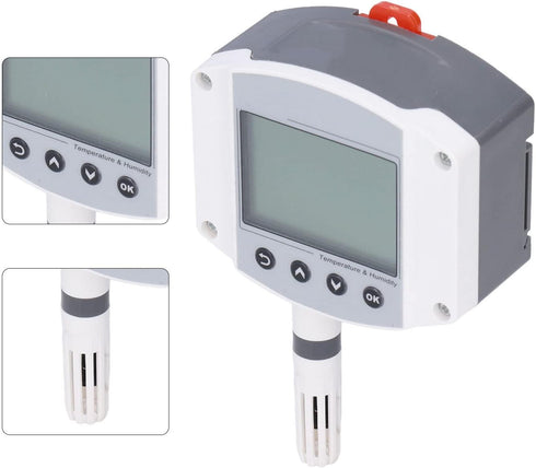 Temperature Sensor Humidity Transmitter with Wall Mount LCD Display, 4-20mA for Green House Machine Equipment