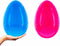BestPysanky Set of 2 Pink and Blue Giant Jumbo Large Size Fillable