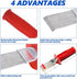 Air Conditioner Condenser Fin Cleaner Comb, Stainless Steel Manual Tool for Refrigerator Coil Cleaning.