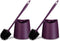 Toilet Brush Cleaner and Holder Purple 2 Pack Toilet Bowl Cleaner Brush