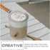 Cabilock 2Pcs Milk Cup Rim Stainless Steel Baking Cup Ring Cover for Milk Tea Coffee