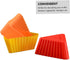20pcs Triangle Muffin Cup Cupcake Liners, Silicone Cake Molds for Baking Mini Triangle Molds