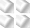 Lamoutor 32 Flexible Mirror Sheets - Self-Adhesive Square Mirror Tiles for Home Decor Wall Stickers