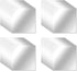 Lamoutor 32 Flexible Mirror Sheets - Self-Adhesive Square Mirror Tiles for Home Decor Wall Stickers