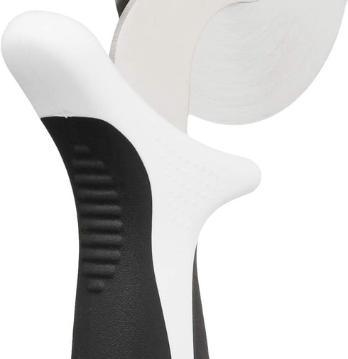 Millennia Pizza Cutter with White Handle, 2-3/4 Inch Wheel, Stainless Steel by Mercer Culinary