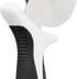 Millennia Pizza Cutter with White Handle, 2-3/4 Inch Wheel, Stainless Steel by Mercer Culinary