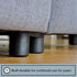 Heavy Duty Couch Connector for Sectional Sofa, 4 Pack - Easy Install & Uninstall, Universal Furniture Connector