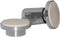 LASCO 03-5053 Adjustable Plastic Ends Shower Rod Holder, Chrome Plated, One Pair