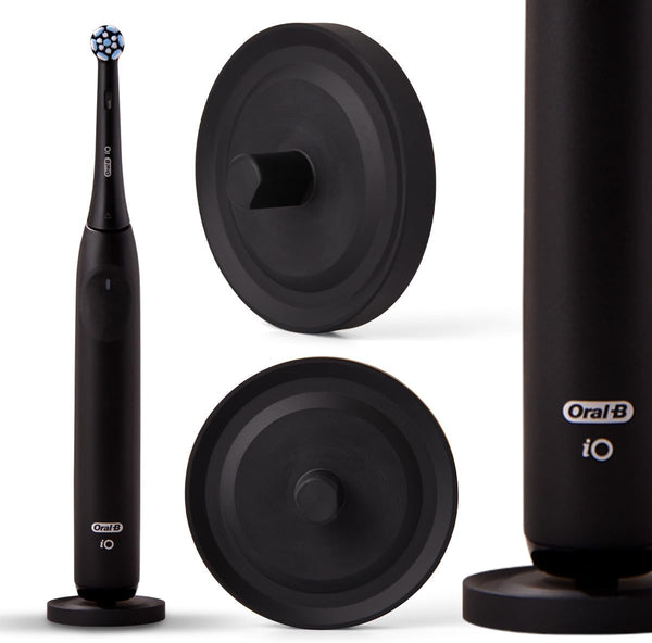 Relsy Black Oral-B Compatible Electric Toothbrush Holder for Bathroom, Aluminum Oral B Toothbrush