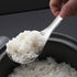 Cabilock Stainless Steel Rice Paddle, Rice Cooker Spoon, Soup Ladle, Oil Skimmer Spoon for Cooking